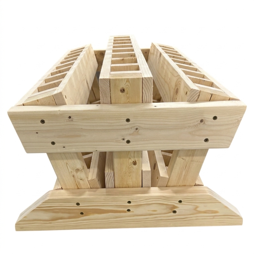 THUNDER 24 FAN Mortar Rack Frame - Fits 1.91" HDPE DR11 Tubes - (FRAME ONLY) by American Mortar Company