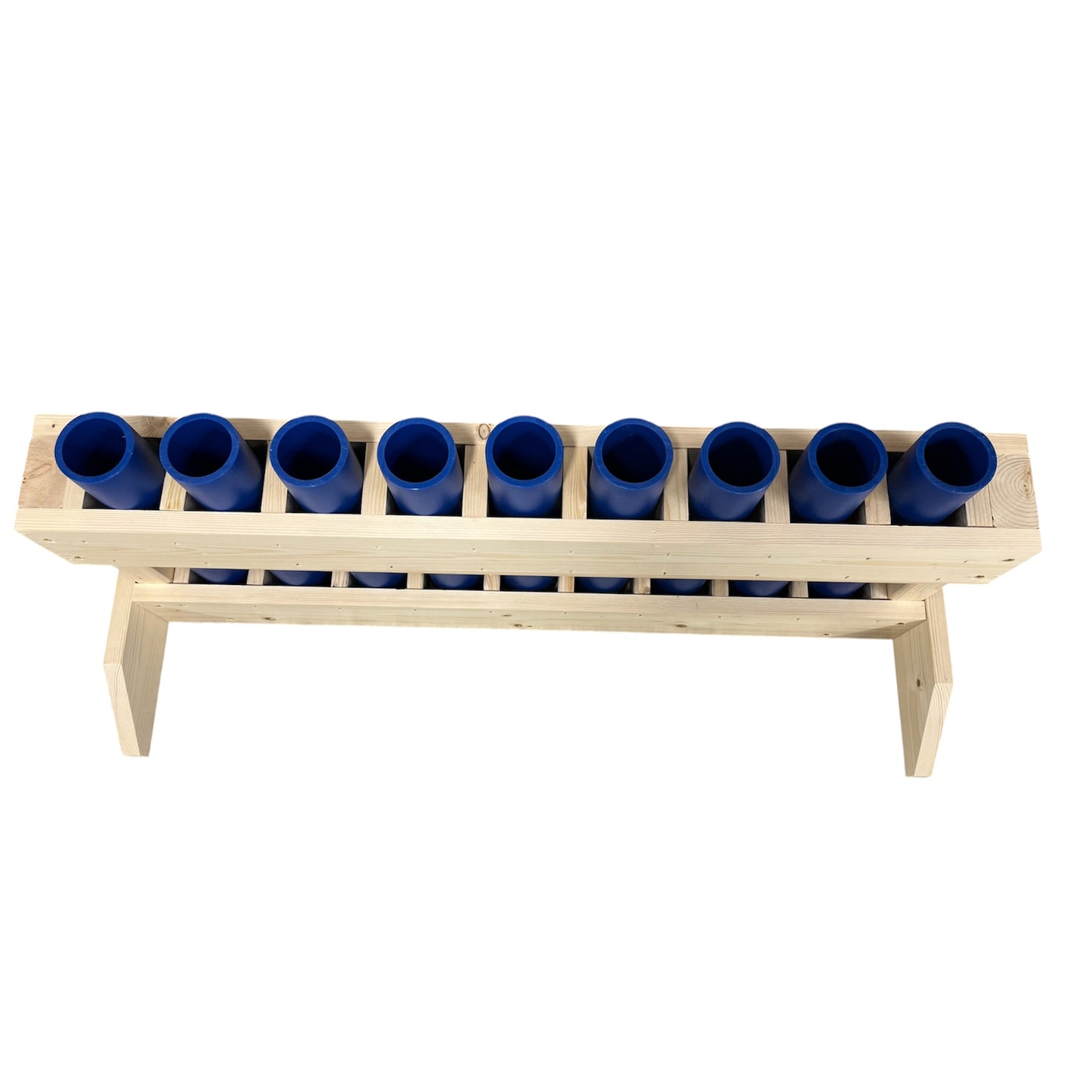 Flat Pack Mortar Rack - 9-Shot Disciplined Firepower - 1.91" HDPE DR11 Tubes - COHORT 9 by American Mortar Company
