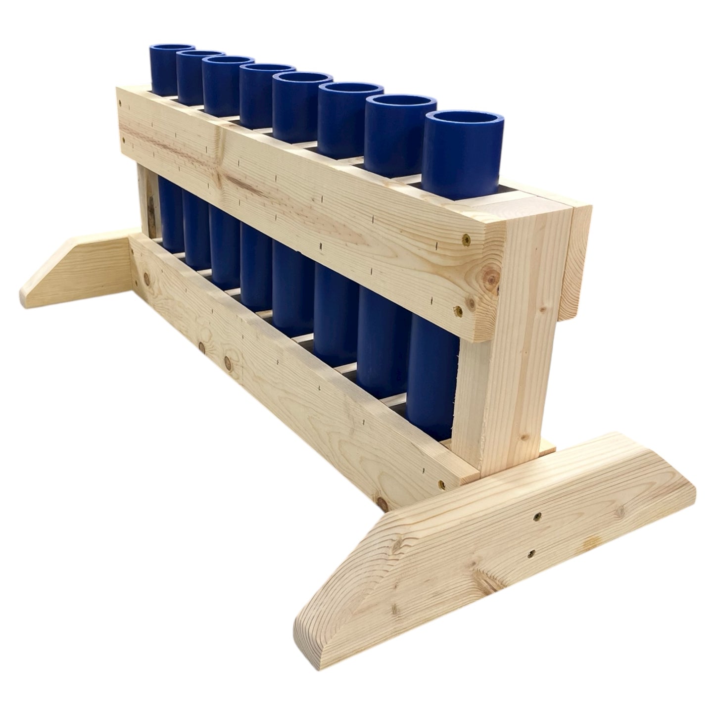 Alliance 8-Shot Straight Mortar Rack, featuring American-made construction and high-stability framing.