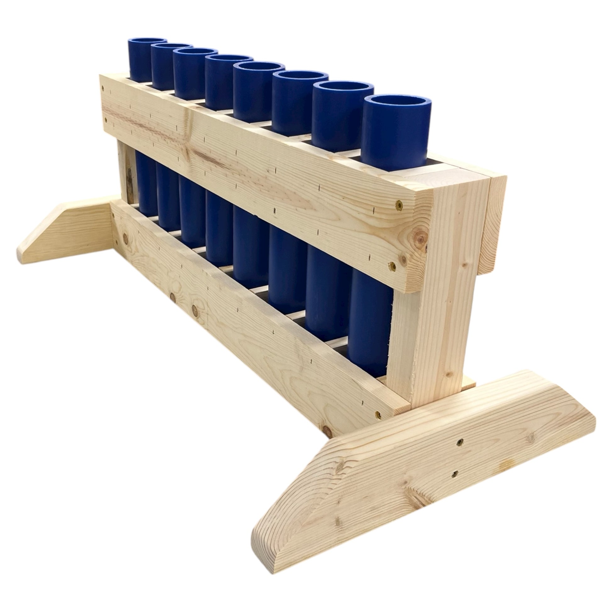 Alliance 8-Shot Straight Mortar Rack, featuring American-made construction and high-stability framing.