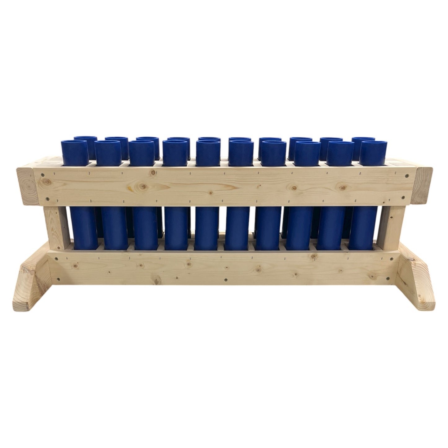 Guardian 20-Shot Mortar Rack, handcrafted in the USA with precision-engineered HDPE DR11 mortar tubes.