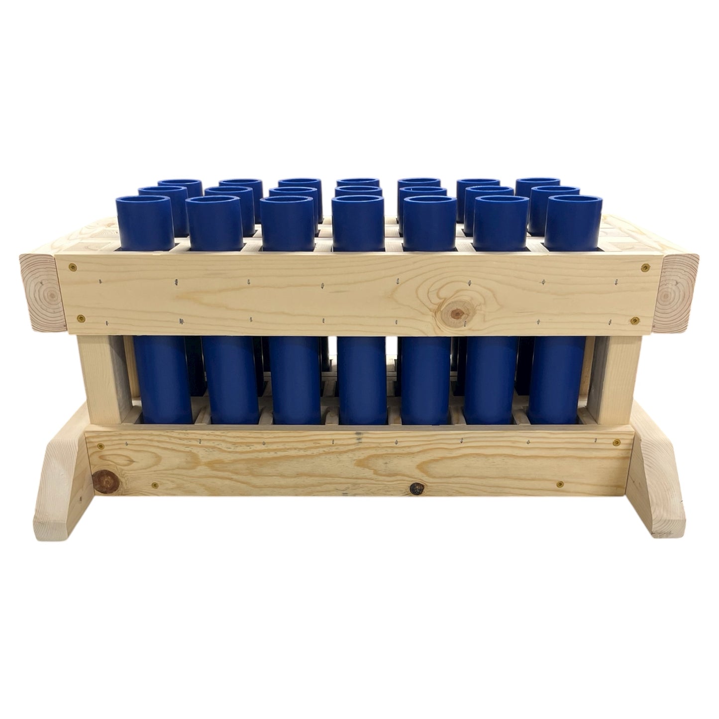 21 Gun Salute 21-Shot Mortar Rack, American-made hardware for 1.4G Pro-Line and consumer shells.