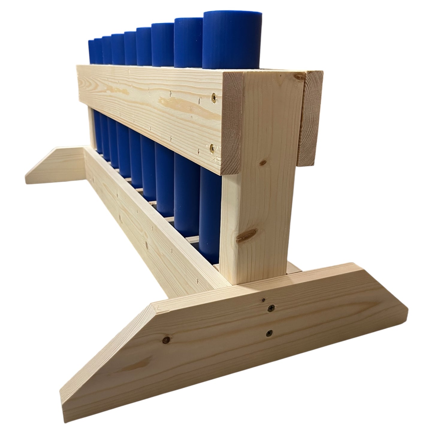 Flat Pack Mortar Rack - 9-Shot Disciplined Firepower - 1.91" HDPE DR11 Tubes - COHORT 9 by American Mortar Company
