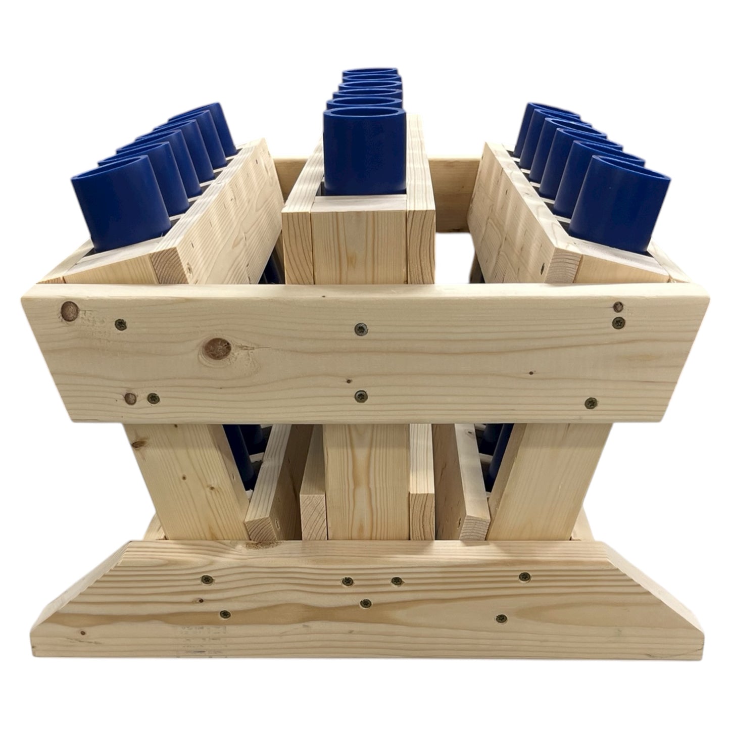 Frontline 18-Shot Mortar Rack, American-made professional-grade rack with custom sky coverage angles.