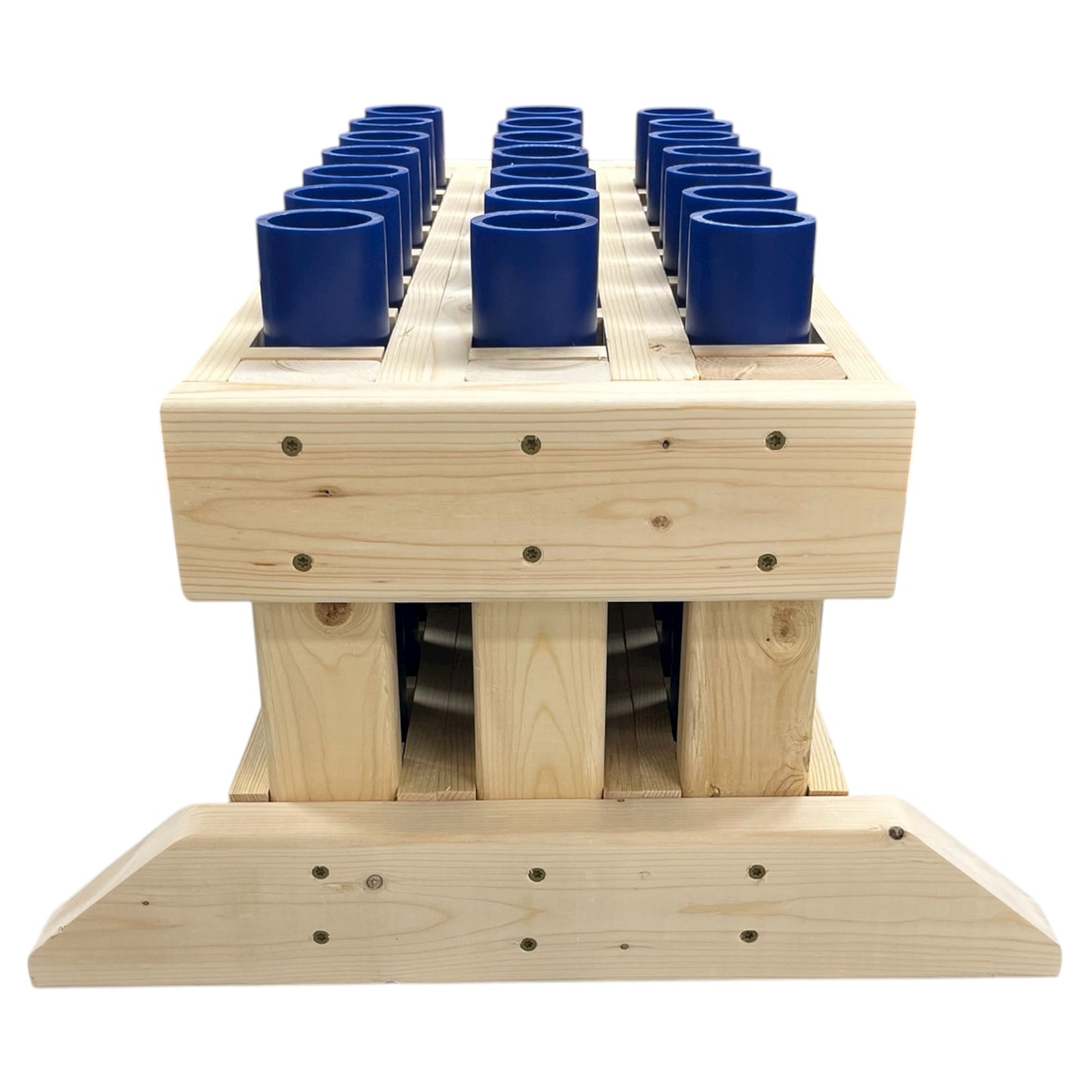 21 Gun Salute 21-Shot Mortar Rack, American-made hardware for 1.4G Pro-Line and consumer shells.