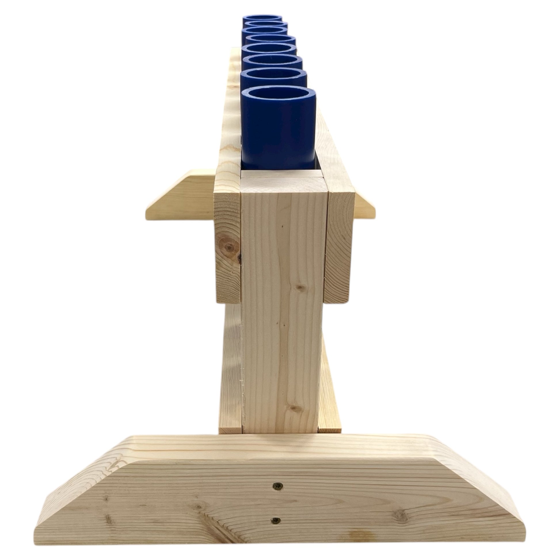 Alliance 8-Shot Straight Mortar Rack, featuring American-made construction and high-stability framing.