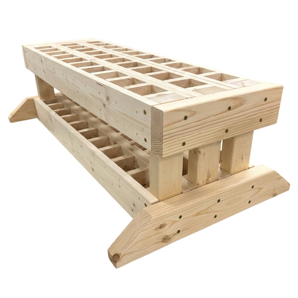 PHALANX 30 Mortar Rack Frame - Fits 1.91" HDPE DR11 Tubes - (FRAME ONLY) by American Mortar Company