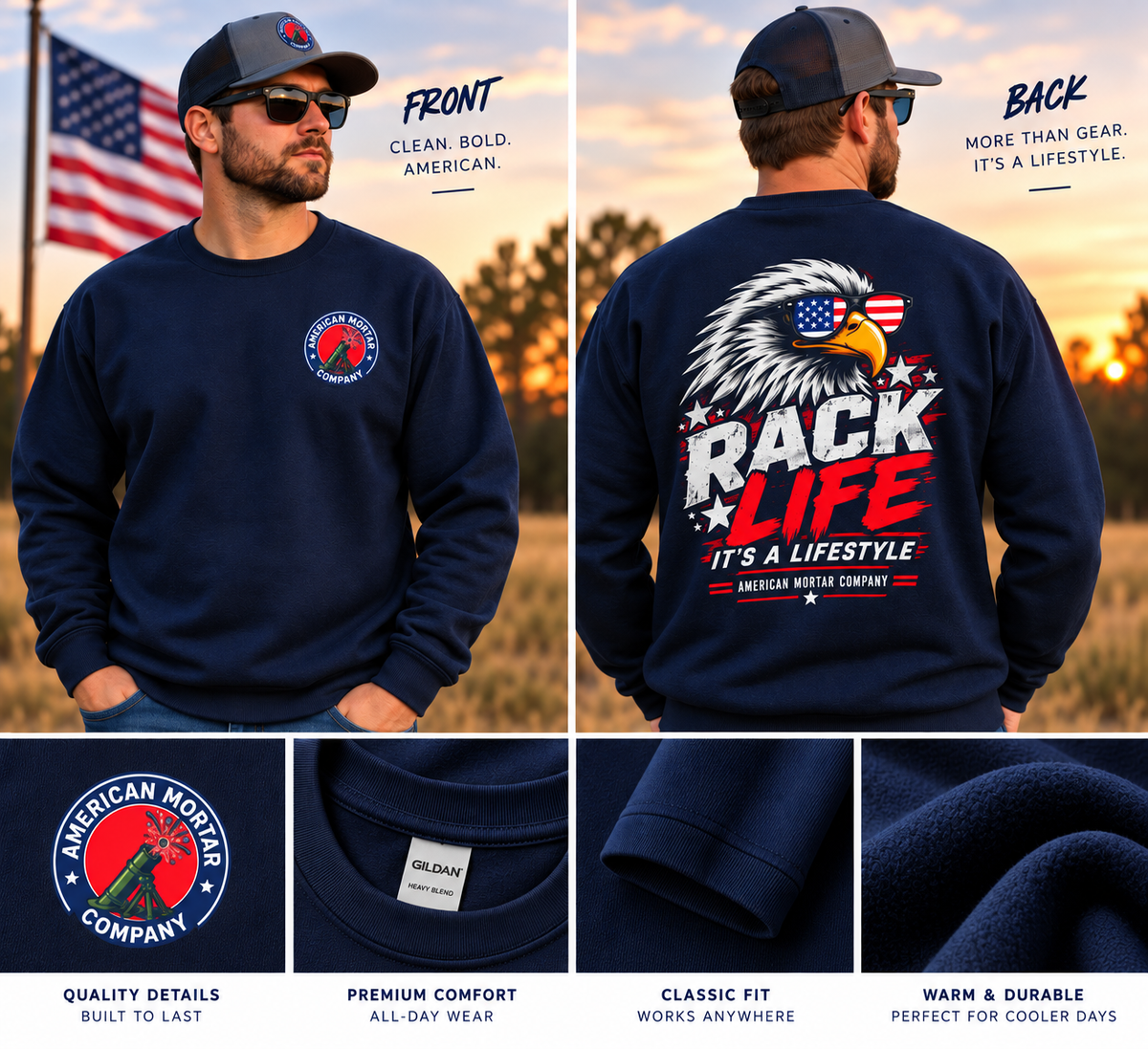 Rack Life Crewneck Sweatshirt