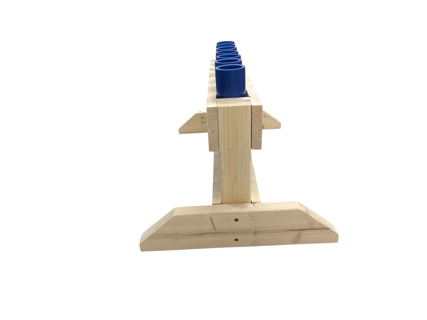 Union 6-Shot Straight Mortar Rack, Made in the USA with heavy-duty materials for 1.91" shells.