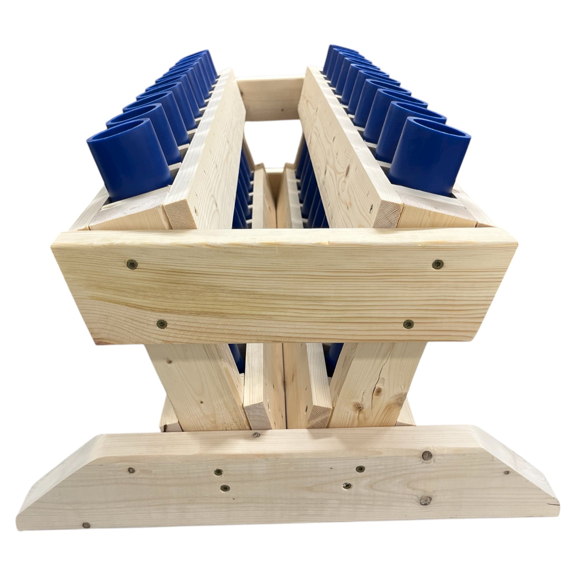 Guardian 20-Shot Mortar Rack, handcrafted in the USA with precision-engineered HDPE DR11 mortar tubes.