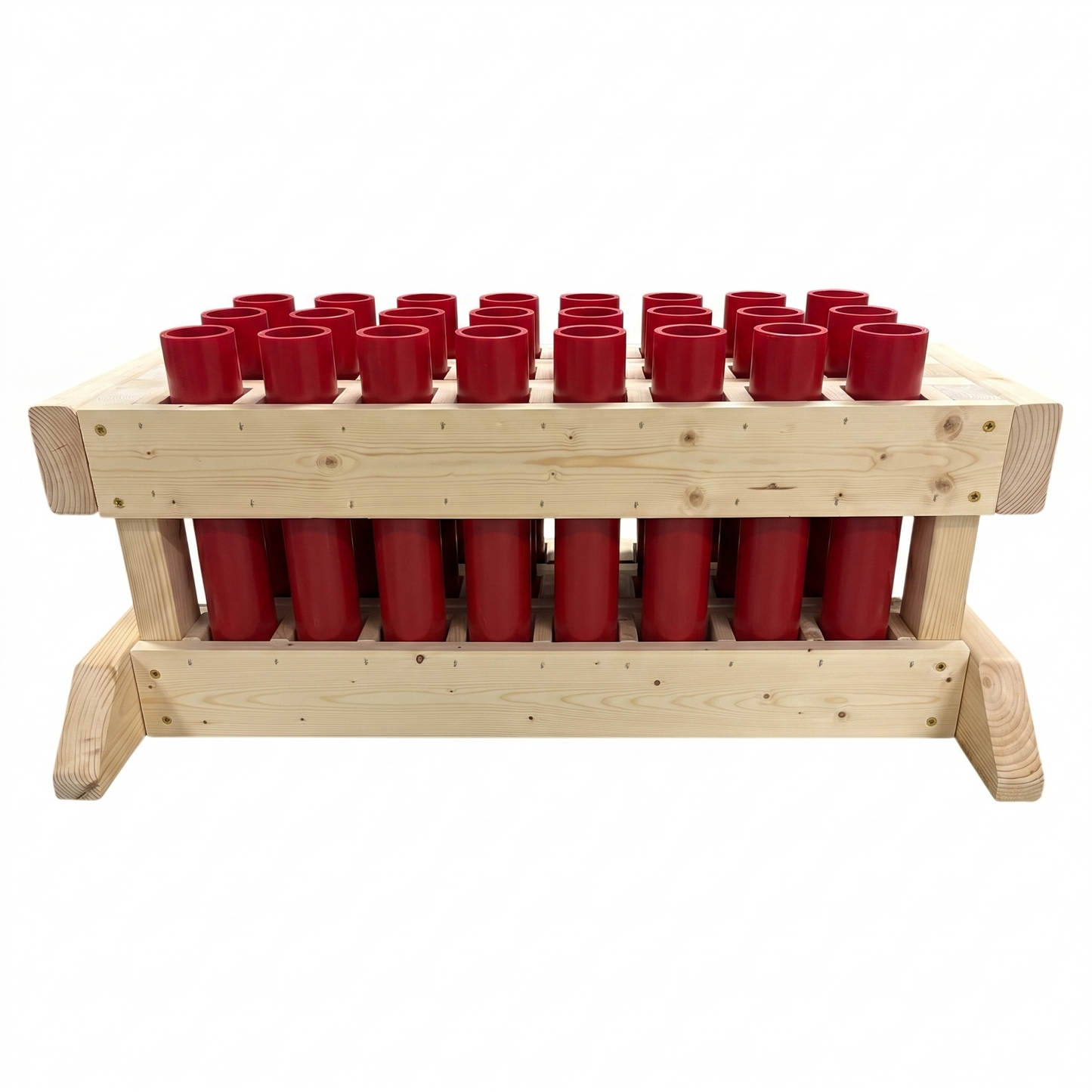 24-Shot Straight Mortar Rack - 1.91" HDPE DR11 Tubes - THUNDER 24 by American Mortar Company
