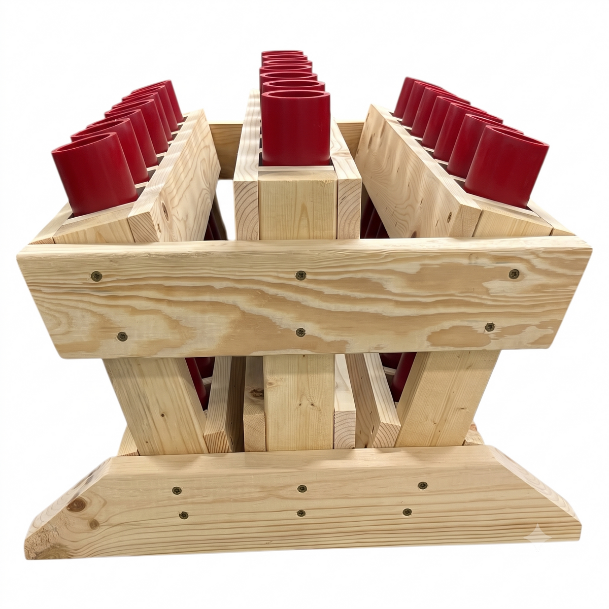 21 Gun Salute 21-Shot Mortar Rack, American-made hardware for 1.4G Pro-Line and consumer shells.