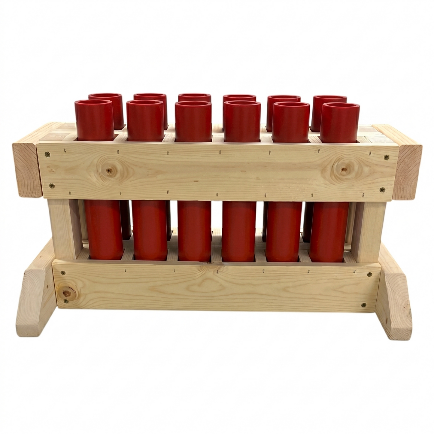12-Shot Straight Mortar Rack - 1.91" HDPE DR11 Tubes - MINUTEMAN 12 by American Mortar Company